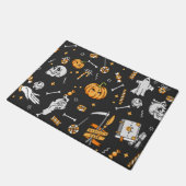 ハロウィーンパターン2 ドアマット (アングル)