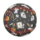 ハロウィーンパターン2 野球ボール (正面左)