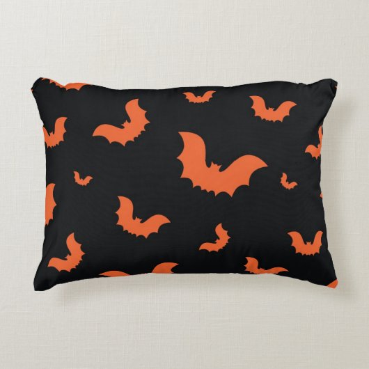 ハロウィーンパターン アクセントクッション (正面)
