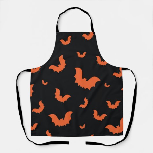 ハロウィーンパターン エプロン (正面)