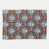 ハロウィーンパターン キッチンタオル (横)