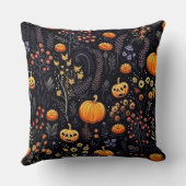 ハロウィーンパターン クッション (裏面)