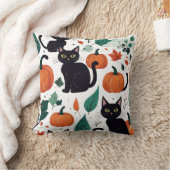 ハロウィーンパターン クッション (ブランケット)
