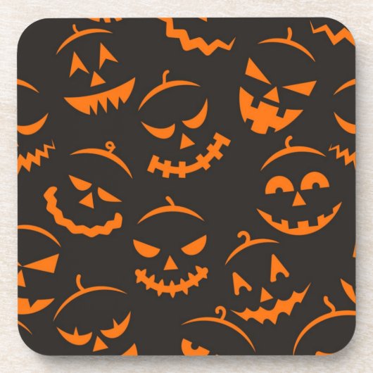 ハロウィーンパターン コースター (正面)