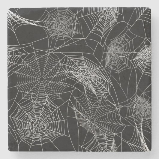 ハロウィーンパターン ストーンコースター (正面)