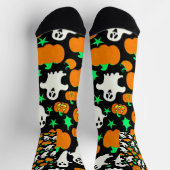 ハロウィーンパターン ソックス (上部)