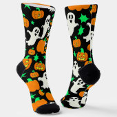 ハロウィーンパターン ソックス (傾斜あり)