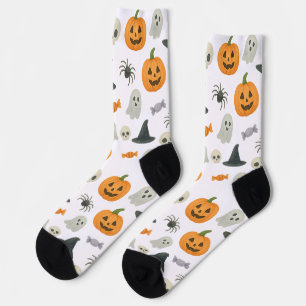 ハロウィーンパターン ソックス