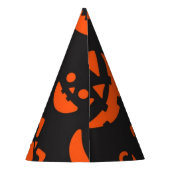 ハロウィーンパターン パーティーハット (裏面)