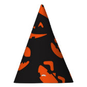 ハロウィーンパターン パーティーハット (右)