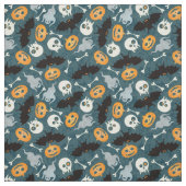 ハロウィーンパターン ファブリック (見本)