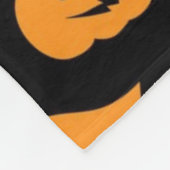 ハロウィーンパターン フリースブランケット (角)