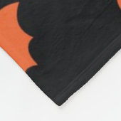 ハロウィーンパターン フリースブランケット (角)