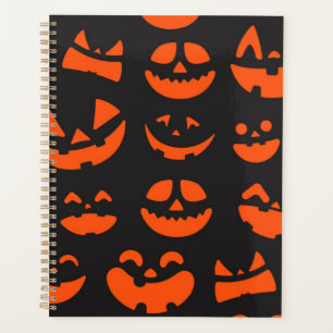 ハロウィーンパターン プランナー手帳