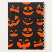 ハロウィーンパターン プランナー手帳 (裏面)