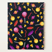 ハロウィーンパターン プランナー手帳 (裏面)