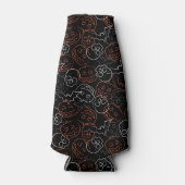 ハロウィーンパターン ボトルクーラー (正面)