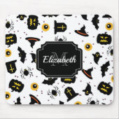 ハロウィーンパターン マウスパッド (正面)