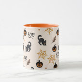 ハロウィーンパターン マグカップ (中央)