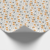 ハロウィーンパターン ラッピングペーパー (角)