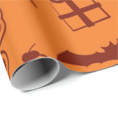ハロウィーンパターン ラッピングペーパー (ロールコーナー)