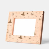 ハロウィーンパターン レーザー彫刻フレーム (左)