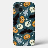 ハロウィーンパターン Case-Mate iPhoneケース (裏面)