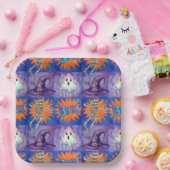 ハロウィーンパターン、Natasha Us ペーパープレート (パーティー)