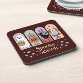 ハロウィーンパタ不気味ーン コースター (左側)