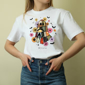 ハロウィーンパッチワーク幽霊ヴィンテージ Tシャツ