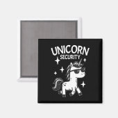 ハロウィーンパパママ娘の両親の衣装ユニコーン マグネット (正面/裏面)