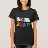 ハロウィーンパパママ娘アダルトコスチュームUnicorn S Tシャツ (正面)