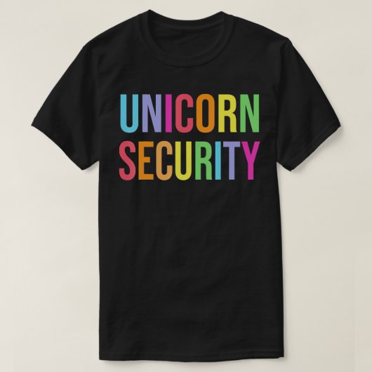 ハロウィーンパパママ娘アダルトコスチュームUnicorn S Tシャツ (デザイン正面)