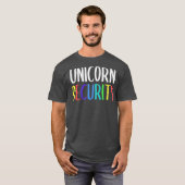 ハロウィーンパパママ娘アダルトコスチュームUnicorn Tシャツ (正面フル)