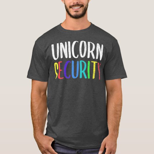 ハロウィーンパパママ娘アダルトコスチュームUnicorn Tシャツ (正面)