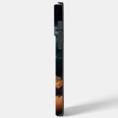 ハロウィーンパピヨンとカボチャ怖い Case-Mate iPhoneケース (裏面 / 左)