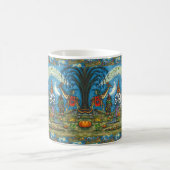 ハロウィーンパレードウィッチキリン熊ゼブラースケリー コーヒーマグカップ (中央)