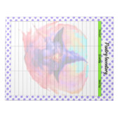 ハロウィーンパントリーインベントリリスト ノートパッド (正面)