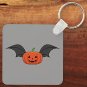 ハロウィーンパンプキンこうもり キーホルダー (裏面)