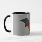 ハロウィーンパンプキンこうもり マグカップ (左)