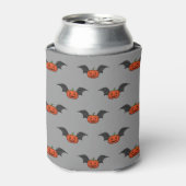ハロウィーンパンプキンこうもり 缶クーラー (缶正面)