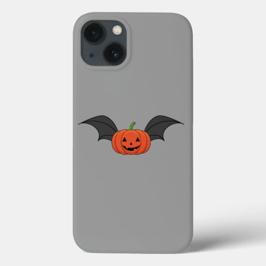 ハロウィーンパンプキンこうもり Case-Mate iPhoneケース (裏面)