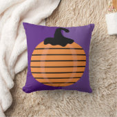 ハロウィーンパンプキンカラーブロックオレンジ装飾用クッション クッション (ブランケット)