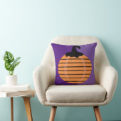 ハロウィーンパンプキンカラーブロックオレンジ装飾用クッション クッション (椅子)