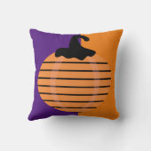 ハロウィーンパンプキンカラーブロックオレンジ装飾用クッション クッション (裏面)