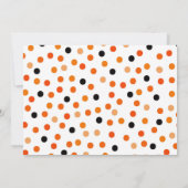 ハロウィーンパンプキンカービングパーティの招待状 招待状 (裏面)