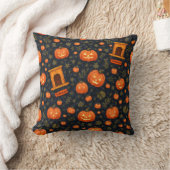 ハロウィーンパンプキンクッション クッション (ブランケット)