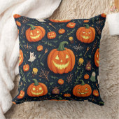 ハロウィーンパンプキンクッション クッション (ブランケット)