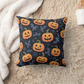 ハロウィーンパンプキンクッション クッション (ブランケット)