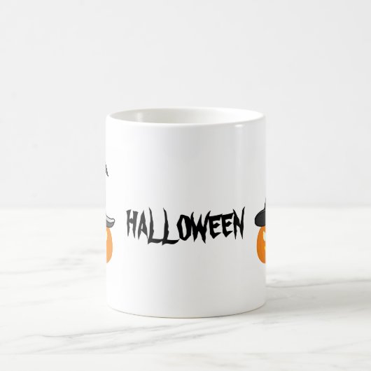 ハロウィーンパンプキンコーヒーマグ コーヒーマグカップ (中央)